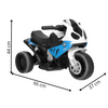 Motor dla dzieci elektryczny jeździk trójkołowy BMW motocykl na akumulator
