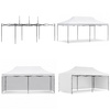 Pawilon handlowy 3x6 m namiot handlowy ekspresowy na imprezy, targ, catering, biały