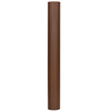 Osłona PVC maskująca 500x160 cm mata na balkon, taras, ogrodzenie, brązowa