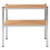 Regał metalowy magazynowy 5 półek 180x90x40cm 875kg do piwnicy, garażu