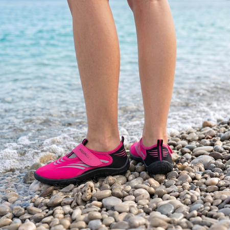Buty do wody, plażowe szybkoschnące na kajak jeżowce, kamienie rozm. 38 damskie różowe