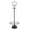Choinka metalowa 45 cm ozdoba świąteczna 80 LED multikolor