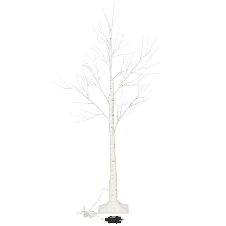Drzewko świecące 210 cm brzoza LED dekoracja świąteczna