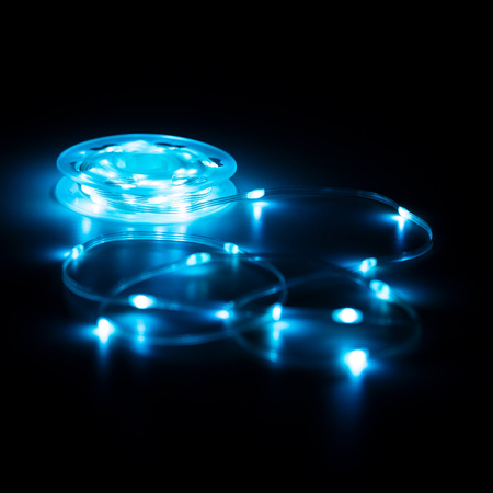 Lampki choinkowe SMART LED 10 m zewnętrzne IP44 100 LED pilot, zmiana kolorów, multikolor