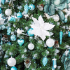 Choinka sztuczna z szyszkami Premium Royal Trees 220 cm sosna diamentowa ośnieżona