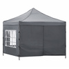 Pawilon handlowy 3x3 m namiot handlowy ekspresowy na imprezy, targ, catering, ciemnoszary