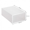Organizer na buty z otwieraną klapą 33x23,5x13,5 cm