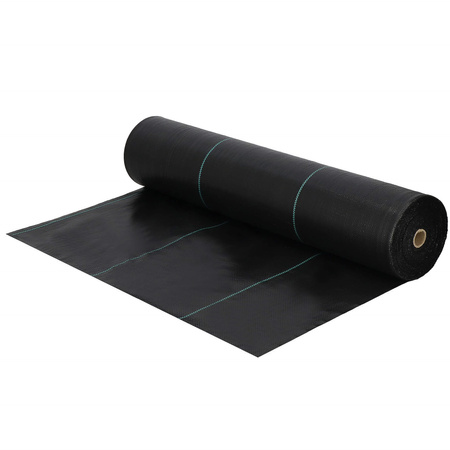 Agrowłóknina mata antychwastowa 100x0,8 m agrotkanina czarna 70g/m2