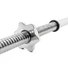 Gryf olimpijski prosty 180 cm z zaciskami 28 mm sztanga stal chromowana