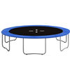 Siatka do trampoliny wewnętrzna z osłoną na sprężyny 426 cm 14 FT 8 słupków niebieska