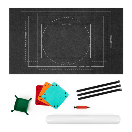 Mata do puzzli 1500 elementów 114x67 cm zwijana plansza do układania