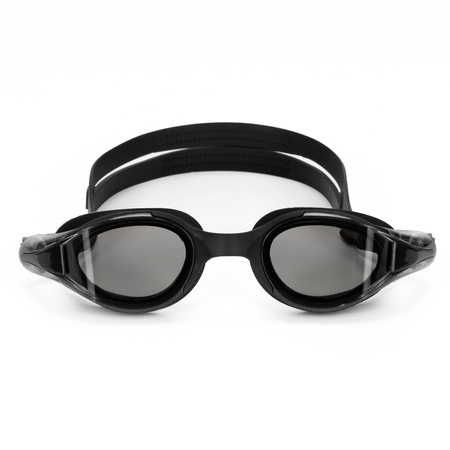 Okulary pływackie anti-fog, UV okularki do pływania na basen zestaw gogle etui zatyczki
