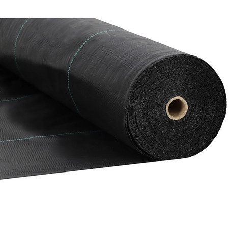 Agrowłóknina antychwastowa agrotkanina 70g czarna mata 0,8x50 m gruba