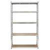 Regał magazynowy 205x120x45 cm 1000 kg 5 półek metalowy garażowy do spiżarni regulowany