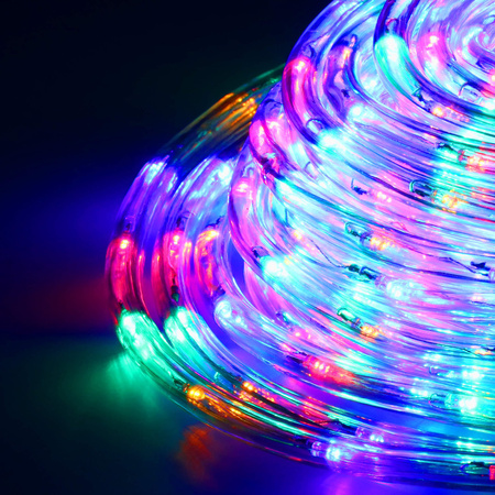 Wąż świetlny 20m multikolor 480 Led z programatorem IP44