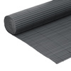 Osłona PVC maskująca 300x100 cm mata na balkon, taras, ogrodzenie, ciemnoszara