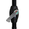 Parasol ogrodowy 260 cm składany na balkon duży brązowy