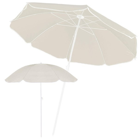 Parasol plażowy 160 cm parasol ogrodowy beżowy