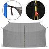 Siatka wewnętrzna 8FT 6 słupków do trampoliny 244/250/252cm 
