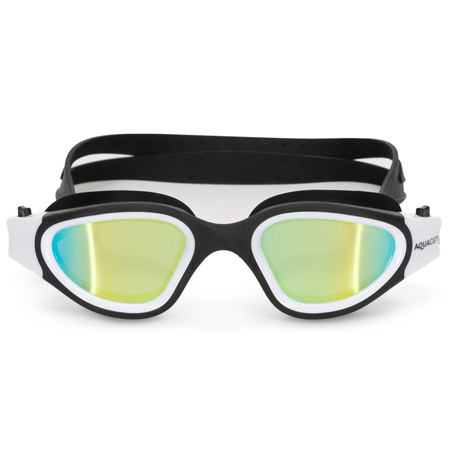 Okularki pływackie Anti-fog okulary do pływania na basen zestaw z zatyczkami