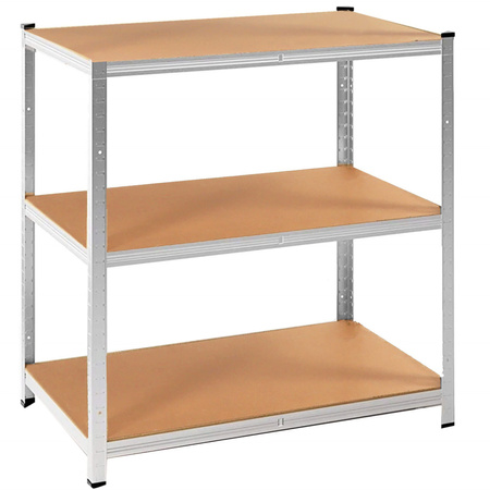 Regał metalowy magazynowy 5 półek 180x90x30cm 875kg do piwnicy, garażu