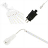 Kurtyna 288 LED meteory lampki zewnętrzne IP44 biały zimny