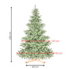 Choinka sztuczna Premium Royal Trees 220 cm świerk naturalny, drzewko świąteczne jak żywe