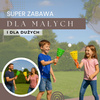 Catch ball - rzuć i złap piłkę, gra zręcznościowa 2 koszyczki z wyrzutnią, 3 piłeczki