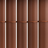 Osłona PVC maskująca 500x120 cm mata na balkon, taras, ogrodzenie, brązowa