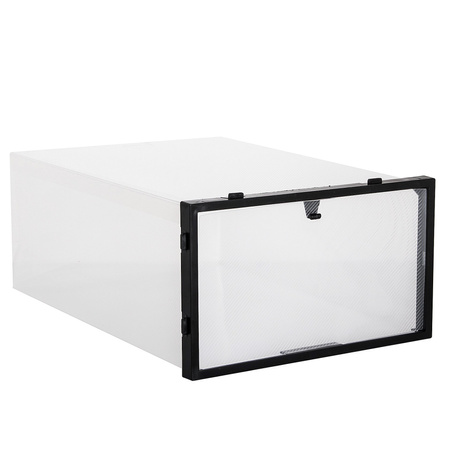 Organizer na buty z otwieraną klapą 30,5x21x12,5 cm zestaw 10 szt.