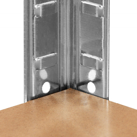 Regał metalowy magazynowy 5 półek 180x90x40cm 875kg do piwnicy, garażu
