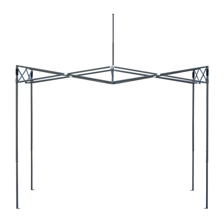 Pawilon handlowy 3x3 m namiot handlowy ekspresowy na imprezy, targ, catering, ciemnoszary