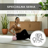 Kettlebell miękki 2kg ciężar do ćwiczeń, kula treningowa, fitness, jasnoróżowy