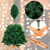 Sztuczna choinka sosna leśna 220 cm jak żywa Royal Trees premium z drewnianym stojakiem