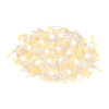 Kurtyna świetlna 1000 led biały ciepły, flash biały zimny 45 m girlanda, lampki wewnętrzno-zewnętrzne sople