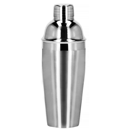 Zestaw barmański 5 elementów do drinków shaker 750 ml stal nierdzewna srebrny
