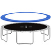 Siatka do trampoliny wewnętrzna z osłoną na sprężyny 426 cm 14 FT 8 słupków niebieska
