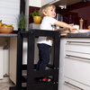 Kitchen helper, pomocnik kuchenny, podest dla dzieci 90 cm czarny