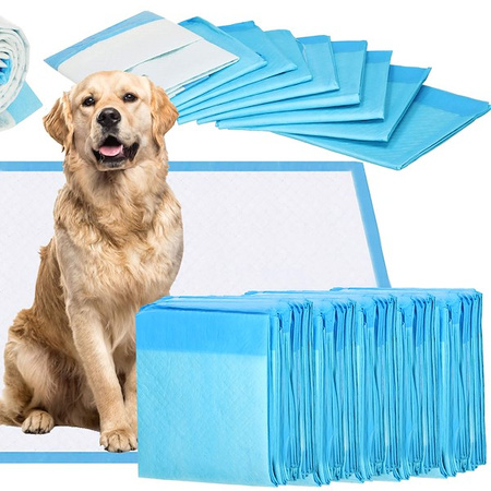 Podkłady higieniczne dla psa 50 szt. 60x60 cm maty chłonne do nauki czystości