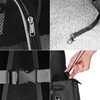 Plecak transporter dla kota królika psa 38 x 34 x 26 cm torba transportowa do 15 kg czarna