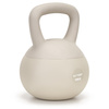 Kettlebell miękki 10 kg ciężar do ćwiczeń, kula treningowa, fitness, beżowy