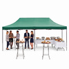 Pawilon handlowy 3x6 m namiot handlowy ekspresowy na imprezy, targ, catering, zielony