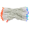 Lampki choinkowe 120 LED multikolor, 9 m, na baterie, programator 