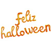 Ozdoby na Halloween zestaw balony girlanda kurtyna 52 el.