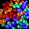 Lampki choinkowe na baterie 100 LED zewnętrzne, wewnętrzne 10 m na pilot, multikolor