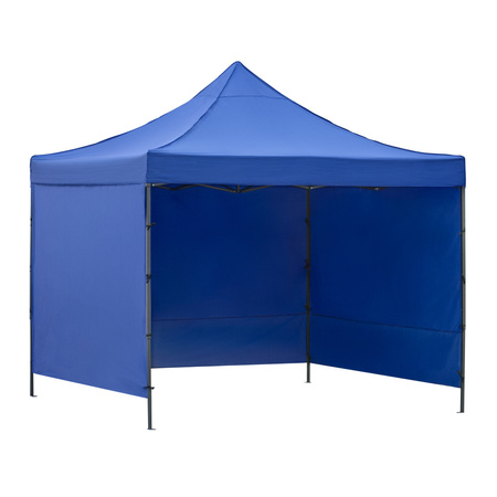Pawilon handlowy 3x3 m namiot handlowy ekspresowy na imprezy, targ, catering, granatowy