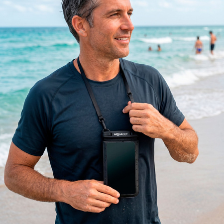 Etui na telefon, wodoodporna saszetka na telefon i gotówkę do pływania, na plażę, kajak