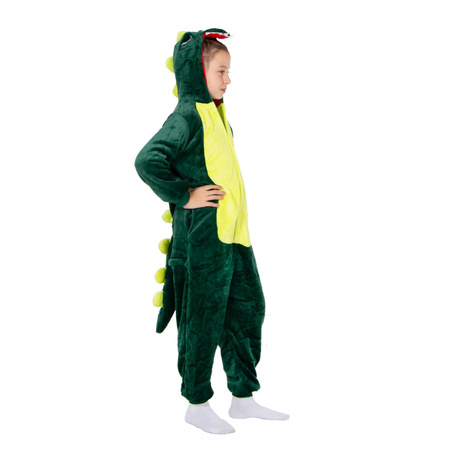 Piżama jednoczęściowa kigurumi dziecięcy kombinezon smok rozmiar 120-130 cm