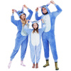 Piżama jednoczęściowa kigurumi dziecięcy kombinezon Stitch rozmiar 120-130 cm