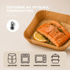 Wkłady do Airfryer 300 szt. 16x16 cm papierowe tacki do frytkownicy beztłuszczowej